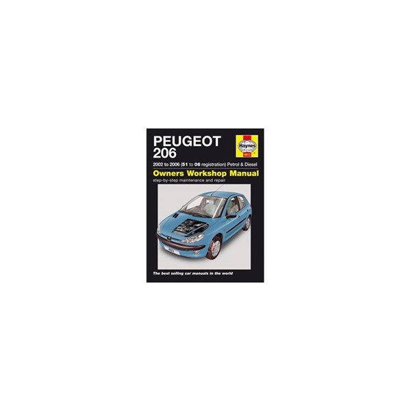 Haynes Reparationshåndbog, Peugeot 206 Benzin & Diesel Haynes