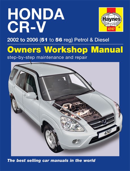 Haynes Reparationhåndbog, Honda Cr-v Benzin & Diesel Haynes