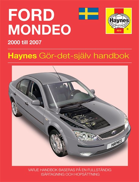 Servicebog - Mondeo Haynes Reparationshandbog, Ford HAYNES Haynes