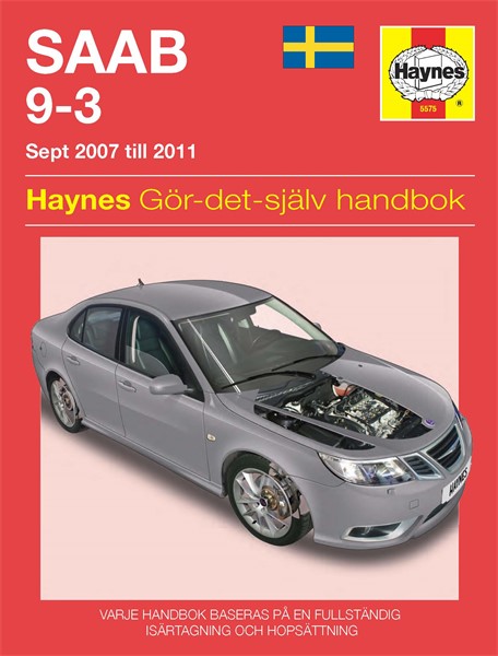 Servicebog - Haynes Reparationshåndbog, Saab 9-3 Haynes