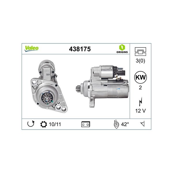 Starter 12V VALEO VALEO