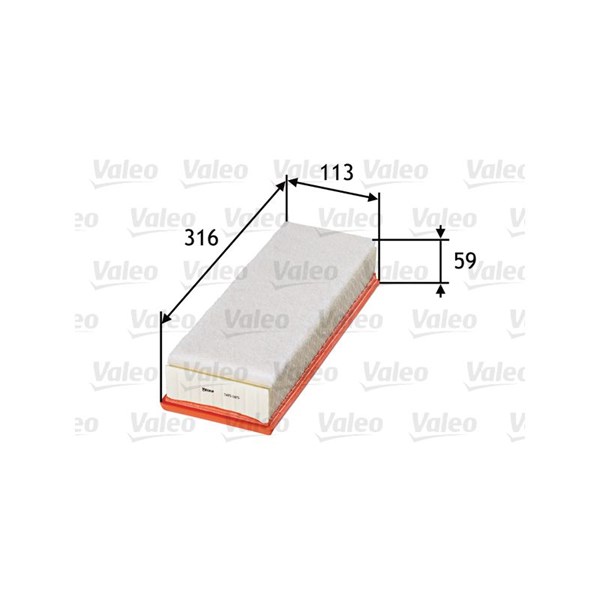 Luftfilter VALEO VALEO