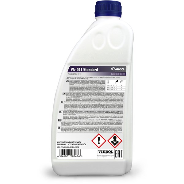 VA-011 Standard frostvæske 1,5L