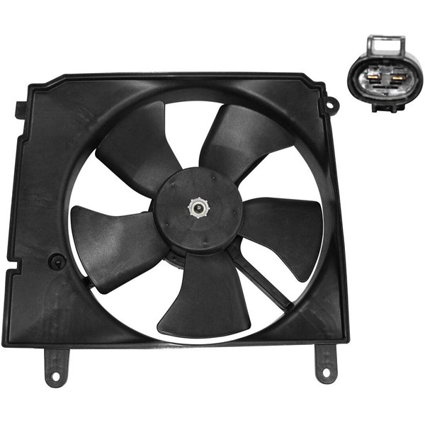 Ventilator, motorkøling, Venstre