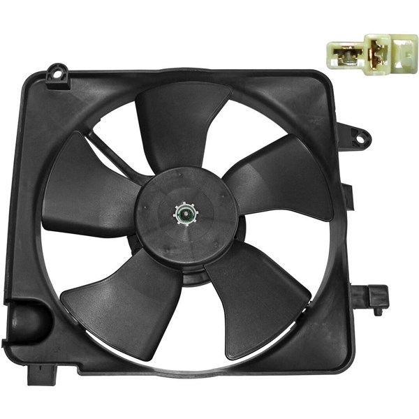 Ventilator, motorkøling