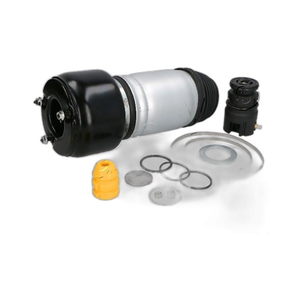 Fjerbælg, luftaffjedring, Foraksel