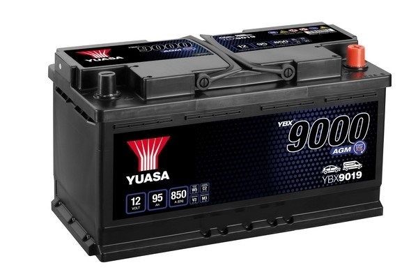 YBX9000 AGM Start Stop Plus Batteries YUASA