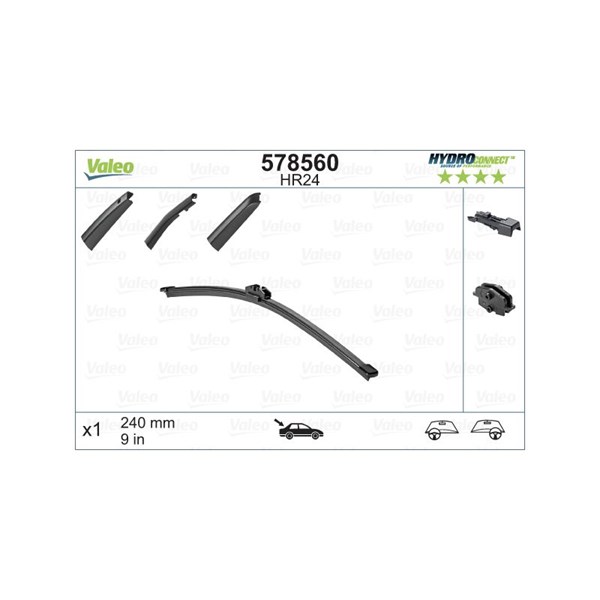 Viskerblad, Bag VALEO VALEO