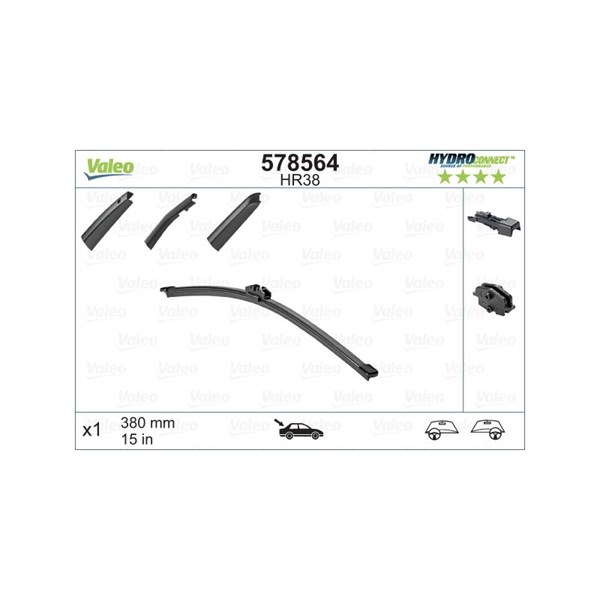 Viskerblad, Bag VALEO VALEO