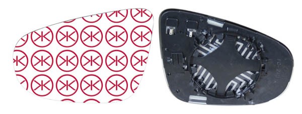 Bakspejlglas, Højre KLOKKERHOLM KLOKKERHOLM