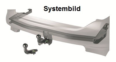 Anhængertræk-sæt med aftagelig kugle WESTFALIA WESTFALIA