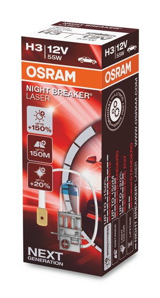 NIGHT BREAKER® LASER next generation 12V OSRAM OSRAM