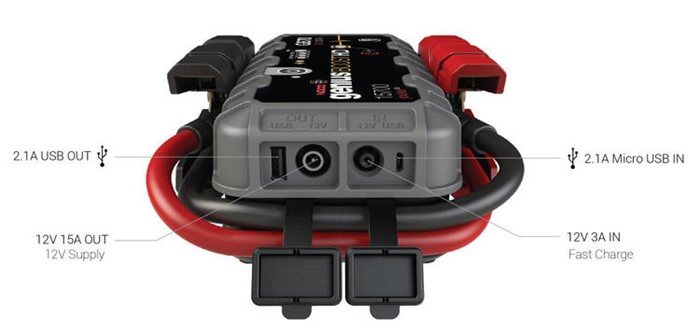 Batterioplader, motorvarmersystem - Starthjælp 12VV NOCO Noco 