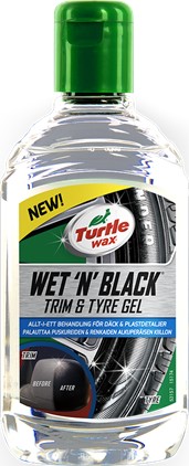 Wet 'n' Black Trim & Dækgel 300ml TURTLE WAX Turtle Wax