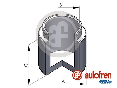 Stempel, bremsekaliper, Bagaksel, Foraksel AUTOFREN SEINSA AUTOFREN SEINSA