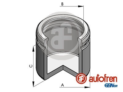 Stempel, bremsekaliper, Foraksel AUTOFREN SEINSA AUTOFREN SEINSA