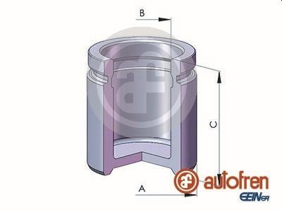 Stempel, bremsekaliper, Foraksel AUTOFREN SEINSA AUTOFREN SEINSA