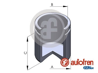 Stempel, bremsekaliper, Foraksel AUTOFREN SEINSA AUTOFREN SEINSA