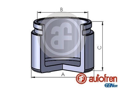 Stempel, bremsekaliper, Foraksel AUTOFREN SEINSA AUTOFREN SEINSA