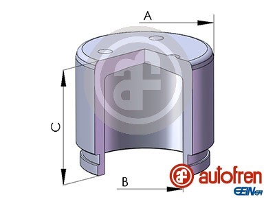 Stempel, bremsekaliper, Bagaksel, Foraksel AUTOFREN SEINSA AUTOFREN SEINSA