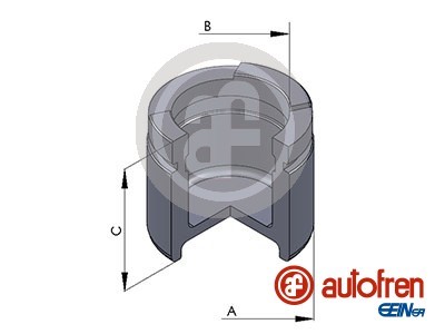 Stempel, bremsekaliper, Foraksel AUTOFREN SEINSA AUTOFREN SEINSA