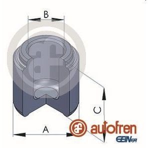 Stempel, bremsekaliper, Bagaksel AUTOFREN SEINSA AUTOFREN SEINSA