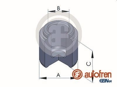 Stempel, bremsekaliper, Bagaksel AUTOFREN SEINSA AUTOFREN SEINSA
