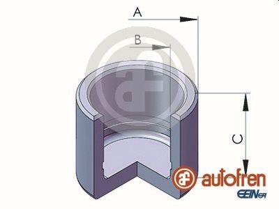 Stempel, bremsekaliper, Bagaksel, Foraksel AUTOFREN SEINSA AUTOFREN SEINSA
