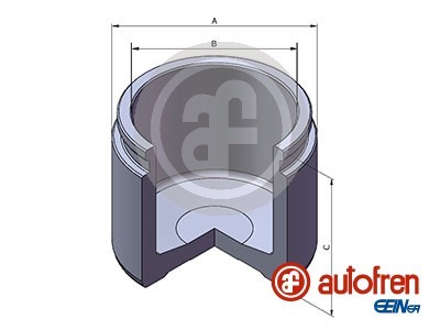 Stempel, bremsekaliper, Foraksel AUTOFREN SEINSA AUTOFREN SEINSA
