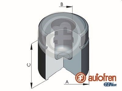 Stempel, bremsekaliper, Bagaksel, Foraksel AUTOFREN SEINSA AUTOFREN SEINSA