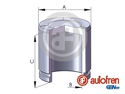 Stempel, bremsekaliper, Foraksel AUTOFREN SEINSA AUTOFREN SEINSA