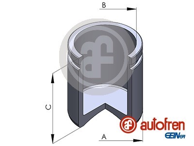 Stempel, bremsekaliper, Foraksel AUTOFREN SEINSA AUTOFREN SEINSA