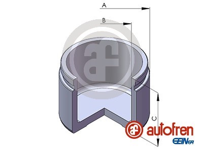 Stempel, bremsekaliper, Foraksel AUTOFREN SEINSA AUTOFREN SEINSA