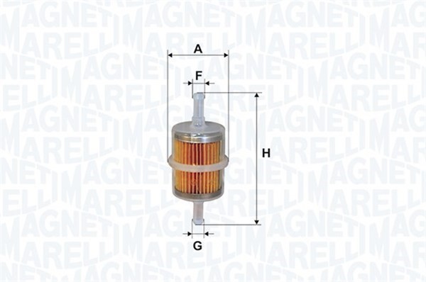 Brændstof-filter MAGNETI MARELLI MAGNETI MARELLI