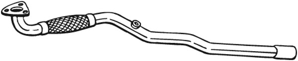 Udstødningsrør, Foran BOSAL BOSAL