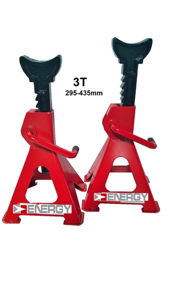 Pallestøtter, 3 Ton (2-pak)