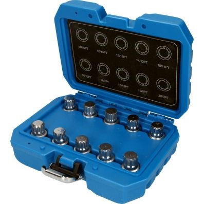 Løsneværktøjsæt, hjullås KS TOOLS KS TOOLS