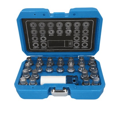 Løsneværktøjsæt, hjullås KS TOOLS KS TOOLS