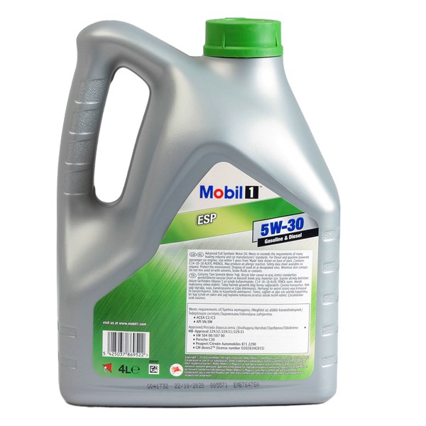 Mobil 1 Esp 5w-30 MOBIL