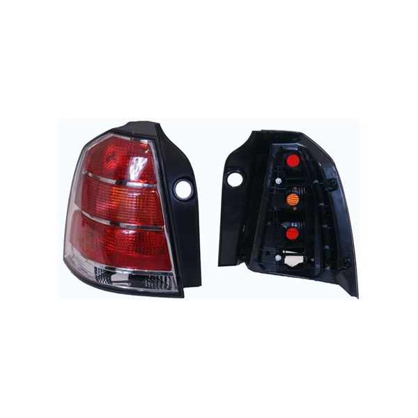 Tågebaglygte, Venstre KLOKKERHOLM KLOKKERHOLM