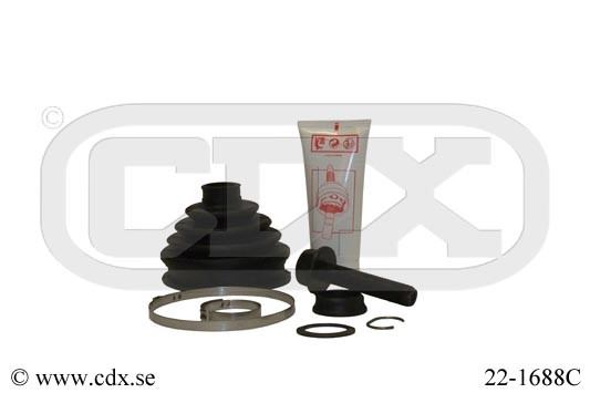 Drivaksel Manchetsæt, Foraksel, Hjulsidet CDX CDX