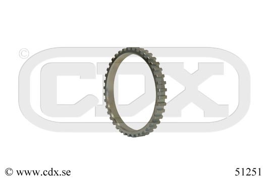 Sensorring, ABS, Hjulsidet CDX CDX
