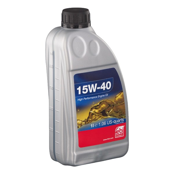 Motorolie FEBI 15W-40 A3/B4 FEBI BILSTEIN Støtte, oliereturløb FEBI BILSTEIN