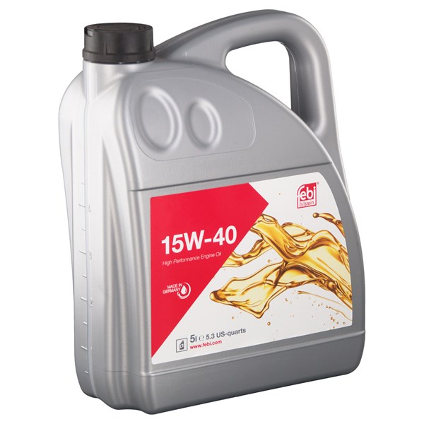 Motorolie FEBI 15W-40 A3/B4 FEBI BILSTEIN Støtte, oliereturløb FEBI BILSTEIN
