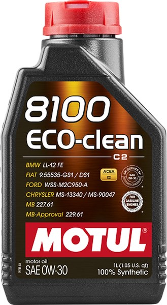Motul 8100 ECO-CLEAN 0W-30 MOTUL MOTUL