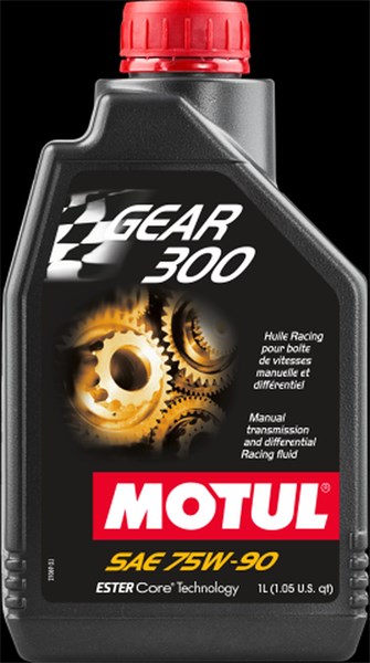 Motul GEAR 300 75W-90, Bagaksel, Foran MOTUL