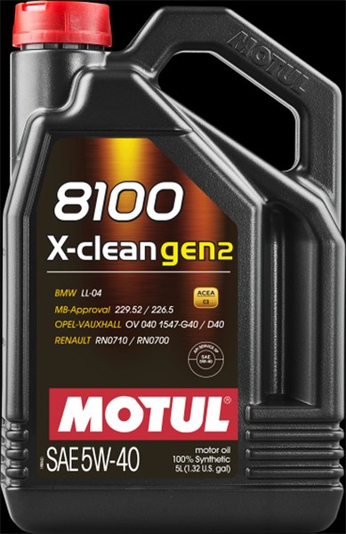 Motul 8100 X-CLEAN GEN2 5W-40 MOTUL