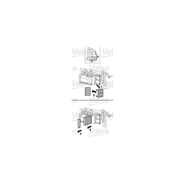 Kabineluftfilter VALEO VALEO