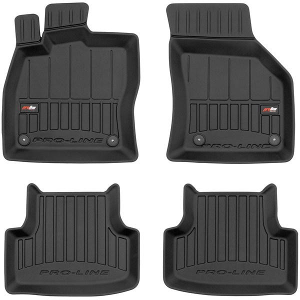 Gummimåtte, kupé 3D PROLINE Seat Leon III 2012-... Frogum