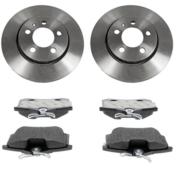 Bremsesæt, Skivebremser Indvendig ventileret, Bagaksel VAICO VAICO